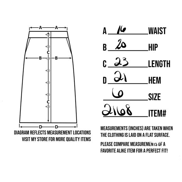 Talbots Linen Blend Pencil Skirt‎ Orange Tan Striped Size 6 - Picture 2 of 10